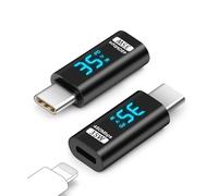 AIYEEN LED Power Display for Lightning to USB C Adapter,35W PD Fast Charging for iPhone 15 Pro Plus Max & Data Transfer,for Lightning Female to USB Type C Male Adapter,for Samsung,for iPad Air