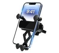AIYEEN Little One Pro Car Phone Holder for Air Vent, Mini Vent Phone Mount with Smooth PVC Mirror Panel, Zero Noise One-Hand Car Phone Cradle for iPhone Samsung Android 4.7-6.7" (PVC Panel)