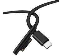 AIYEEN USB-C Male to Surface Magnetic Charging Cable, Supports PD up to 45W (15V/3A) Fast Charging, Compatible with Microsoft Surface Pro 7/6/5/4/3 Go/Book Surface Laptop 4/3/2, 2m/6.56ft