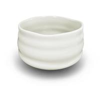 AIYICIII Ceramic Matcha Bowl, Handmade Japanese Green Tea Cup,Matcha Tea Whisk Bowl For Ceremony Chawan 500ml 17oz (White)