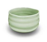 AIYICIII Ceramic Matcha Bowl Handmade Japanese Green Tea Whisk Matcha Tea Bowl for Ceremony Chawan 500ml (Matcha Green)
