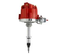 AiYiGu HEI Ignition Distributor with 65K Coil 6 Cylinders Compatible with Jeep Straight 6 232 3.8L 242 4.0L 258 4.2L, Red Cap