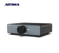 AIYIMA A07 MAX Amplifier Home Audio 300W X2 TPA3255 Class D Power Speaker Amp 2 Channel Bridgeable Mono 600 W Stereo Amplifier with 48V US Plug