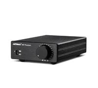 AIYIMA A07 Premium TPA3255 Stereo Class D Amplifier 300W x2 Desktop Amp | 2 Channel HiFi Integrated Amplifier with 3.5mm AUX Pre-Out, for Home Audio Bookshelf Passive Speaker,Replaceable op-amp chip
