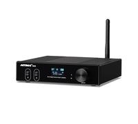 AIYIMA D03 Bluetooth 5.0 Digital Amplifiers 150Wx2 Stereo HiFi 2.0/2.1 CH Desktop Sound Amplificador 24Bit/192kHz Class D Power Amplifier USB DAC Coaxial Optical OLED AptX Support Subwoofer