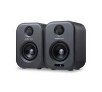 AIYIMA S400 2.1 Active Bookshelf Speaker, 3 Inch (7.6 cm) 80 W HiFi Stereo Active Speaker, Bluetooth 5.3, Optical, USB, RCA, Sub-Out, Bluetooth Bookshelf Speaker for PC & Home Cinema