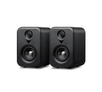 AIYIMA S400 Active Bookshelf Speaker, 80W HiFi Bluetooth Desktop Speaker with 2.0 Channel 3" Drivers, Optical/RCA Output for Home Theaters and Studios
