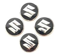 AIYING Car Hub Centre Caps, For Suzuki, 55 mm, Waterproof DustProof Wheel Decoration Cover, Wheel Center with Logo Emblem Sticker, Exterior Accessories