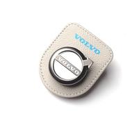 AIYING Leather, Car Sunglasses Holder, Car Sun Visor Glasses Clip, Ticket Card Clip, Interior Decoration Accessories, For Volvo XC60 S40 S60 S90 XC40 XC70 XC90 V40 V60 V90 S80 S80L,beige