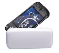AIYINIY Hard EVA Portable Carrying Case for MSI Claw Gaming Console, Shockproof Travel Case Storage Bag for MSI Claw Accessories (White)