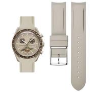 AIYIRUO Watch Straps for Omega x Swatch Strap MoonSwatch/Rolex Watch/Watch, 20 mm Rubber Omega X Swatch Moonswatch Speedmaster Replacement Strap, Curved Moonswatch Swatch Strap for Men and, 20mm