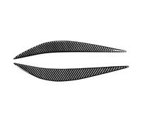 AIYITUI 2pcs Car Headlight Eyebrows Sticker for BMW 4 Series F32/F33/F36 2012-2017, Headlamp Eyelid Trim Front Head Light Lamp Brow Cover Auto Headlights Eyebrow Eyelid Cover,Carbon Look/A