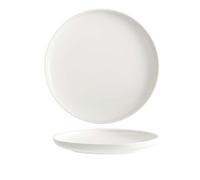 AIYoo 2 Pack Porcelain Dinner Plates,10 inch Large Dessert Salad Plates Ceramic Kitchen Plates,Food Serving Dishes Set,Round Plates for Pasta,Snack,Fruit,White