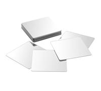 Aiyorse 2 x 2 Inch Adhesive Small Mirrors for Crafts, 20Pcs Mini Square Mirrors, Acrylic Mirror Wall Stickers for Wall and Table Decor, DIY Home Projects, Decorations, Arts and Crafts Supplies