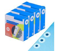 Aiyraa 1000pcs Hole Punch Reinforcers for Loose Leaf-Paper, Transparent Paper Hole Reinforcement Rings, Self-Adhesive Ring Binder Hole Reinforcers for File Paper, Sheet & Hole Stickers