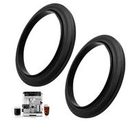 aiyraa 2pc Black Silicone Gasket Compatible with Ninja ES601 ES701, Espresso Machine Grouphead Seal Ring Replacement, Brew Head Sealing Ring for Coffee Maker Accessories