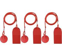 aiyraa 3Pcs Universal Treadmill Safety Key, Treadmill Key Replacement, Magnetic Emergency Stop Switch & Clip Replacement for Horizon, York Fitness and Most Treadmills Accessories