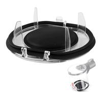 aiyraa Replacement Dust Bin Lid for Dyson V6 Vacuum Cleaner Parts, Dust Container Base Cover with Seal Ring Compatible with Dyson SV03 Animal & V6 Series