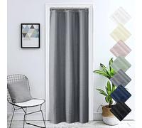 Aiyufeng Moga Stall Shower Curtain 36x72 Inches, Grey Shower Curtain for Stall, Fabric Shower Stall Curtains, Hotel Quality Bathroom Shower Curtains