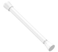 AIZESI Adjustable Tension Rod White 16-28 Inch 1pcs,Easy-Installing Spring Tension Rods,Extendable Tension Rod For Kitchen,Stainless Spring Rod For Cupboard,Small Curtain Rod For Doorway.