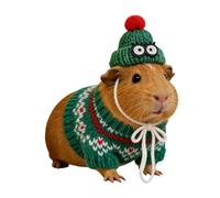 Aizgog Hamster Jumper for Small Rodents, Sweater Cardigan - Animal Warming Clothing - For Gerbils, Guinea Pigs, Hamsters, Ferrets, Rabbits, Chinchilla Hedgehog