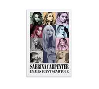 aizhimi Sabrina Poster Carpenter Emails I Can’t Send Tour Music Posters for Room Aesthetic Canvas Wall Art Bedroom Decor08x12inch(20x30cm)