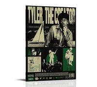 aizhimi Tyler Poster The Creator Chromakopia Vintage Music Posters for Room Aesthetic Canvas Wall Art Bedroom Decor08x12inch(20x30cm)