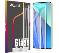 Aiziki [2 Pack Compatible with Xiaomi Redmi Note 13 4G Screen Protector,Flexible TPU Film [Not Glass],Full Coverag, HD Clear, [100% Fingerprint Unlock],Easy Install,Bubble Free, Anti-Scratch