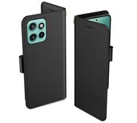 Aiziki For Moto Edge 60 Neo Phone Case, Leather Flip Case with 3 Card Slots & Kickstand, Anti-Drop, Magnetic Closure, Compatible with Moto Edge 60 Neo Case- Black