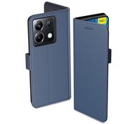 Aiziki For Poco X6 Case Wallet Premium Leather Flip Case with Card Slots Magnetic Closure Kickstand Shockproof Protective Compatible with Poco X6 Phone Case-Blue