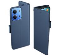 Aiziki For Xiaomi Redmi 15C 4G/5G Phone Case, Leather Flip Case with 3 Card Slots & Kickstand, Anti-Drop, Magnetic Closure, Compatible with Redmi 15 C 4G/5G Case- Blue