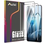 Aiziki Glass Screen Protector For OnePlus 13 Tempered Glass Film, Impact-Protection, Anti-Shatter, Anti-Scratch, HD Clear, Bubble Free, [2 Pack] Screen Protectors OnePlus 13