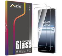 Aiziki Glass Screen Protector For OnePlus Nord 5 Tempered Glass Film, Impact-Protection, Anti-Shatter, Anti-Scratch, HD Clear, Bubble Free, [2 Pack] Screen Protectors OnePlus Nord 5