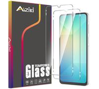 Aiziki Glass Screen Protector For Samsung Galaxy A07 Tempered Glass Film, Impact-Protection, Anti-Shatter, Anti-Scratch, HD Clear, Bubble Free, [2 Pack] Screen Protectors Samsung Galaxy A07
