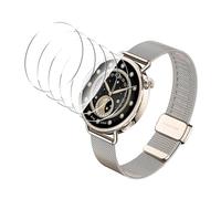 Aiziki Glass Screen Protector For Xiaomi Watch S4 41mm Tempered Glass Film, Impact-Protection, Anti-Shatter, Anti-Scratch, HD Clear, Bubble Free, [6 Pack] Screen Protectors Xiaomi Watch S4 41mm