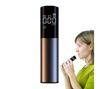 Aizuoni Car Alcohol Tester - Portable Alcohol Tester Breathalyzer Tester | LED Display Alcohol Detector, Audible Alert Breath Alcohol Tester Breathalyzer for Personal Professional