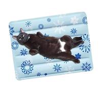 Aizuoni Dog Cooling Mat | Cat Sleep Pad Dog Cooling Mat | Soft Reusable Floor Cushion, Hot Weather Washable Solution for Small Medium Large Animals Indoor Outdoor Use