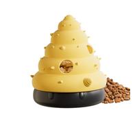 Aizuoni Dog Treat Dispenser Toy, Dog Food Dispenser Toy, Conch Shape Slow Feeder for Puppy Teething Entertainment Boredom Prevention Training Reward Indoor Play