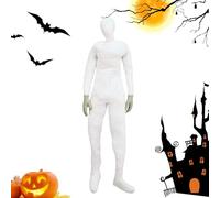 Aizuoni Lifesize Posable Human Model, 6 Ft Posing Human Model Halloween Decor, Tall Posable Posing Human Model With Hands, , Halloween Accessory For Yard Decorations