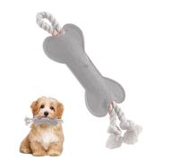 Aizuoni Rope Toys for Dogs | Bone Shaped Teeth Cleaning Toy - Interactive Tug Teething Cotton Rope for Small Large Medium Breeds Indoor Outdoor Puppies Dogs
