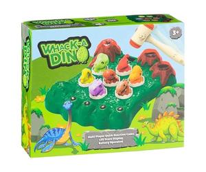 AJ ALL Whack-a-Dino Electronic Arcade Game With LED Score Display and 2 Hammers