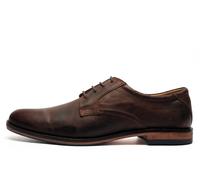 Aj Arlington Men's Leather Shoes (Sample) Men's Trainers, Size 10 In Brown