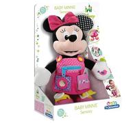 AJ - Baby Minnie Mouse Sensory Activity Toy for Babies, Soft Plush Developmental Toy with Crinkle, Teether & Textured Fabrics, Early Learning, Newborn Baby Gift (Disney) 0+ Months