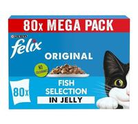 AJ EXCLUSIVE Felix Fish Selection in Jelly Wet Cat Food 80x85g
