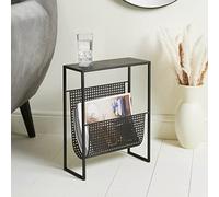 AJ New Urban Paradise Magazine Rack - Black.A stunning magazine rack that will bring style to your living room or hallway.