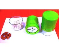 AJ Precision Dry Fruit Cutter and Slicer: Effortless Slicing with Built-in Storage Convenience smart kitchen gadgets for home dry fruit chopper badam cutter - Multicolor (Pack 0f 1)