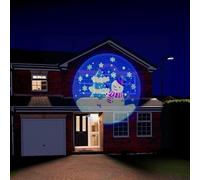 AJ Spotlight Projector Distance 10-15M Christmas Decorations Outdoor light projector water proof Santa, Snowman (Snowman)