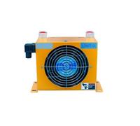 AJ0607T-CA 30L/min Air-cooled Oil Radiator Heat Exchanger, Hydraulic Radiator Oil Cooler, Energy-Efficient Heat Dissipation Efficient Shock Absorption(12V)