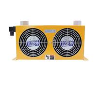 AJ0608TL-CA 60L/min Hydraulics Heat Dissipation Flow Fan Radiator Oil Cooler Plate Pin Heat Exchanger Large Heat Dissipation Area(AC220)