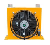 AJ1012T-CA 100L/min Hydraulic Aluminum Alloy Air Cooler, Heat Exchanger Radiator, for Engineering Walking Machinery Widely Application(G,DC24V)